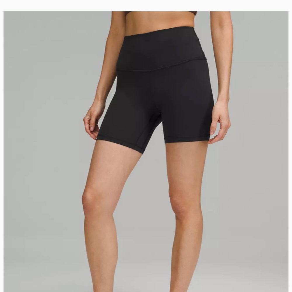 Lululemon Align, 6” shorts, black, size 2, never worn